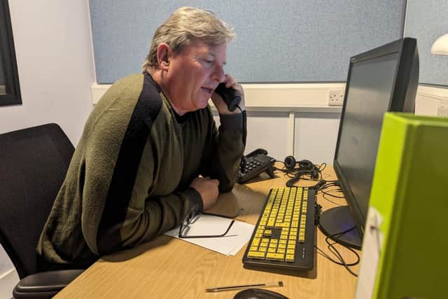 Mark White has been a Worthing Samaritans volunteer since 2017