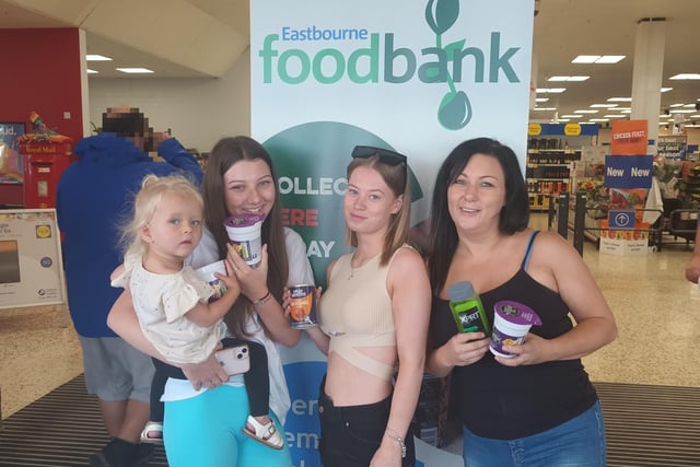 Eastbourne Foodbank collection