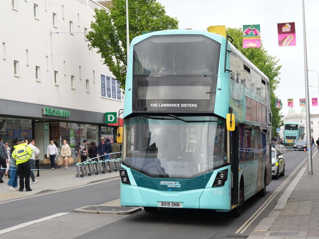 16-year-old hospitalised following collision between bus and pedestrian in East Sussex