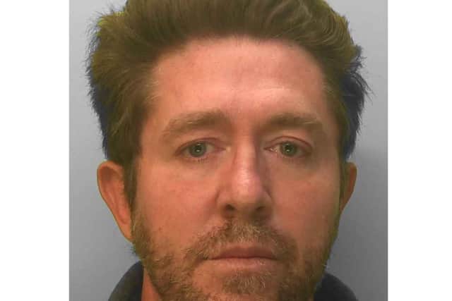 Luke Smith, of Hewitt Road, Portsmouth – who lived in Orchard Way, Barnham at the time of the crime – has been sentenced to 20-years in jail after admitting 13 child sex offences, police have revealed. Photo: Sussex Police