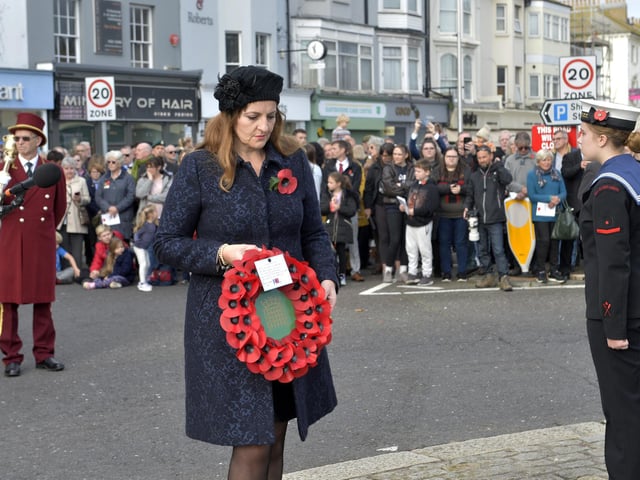 Eastbourne Remembrance Sunday 2022 (Pic by Jon Rigby)