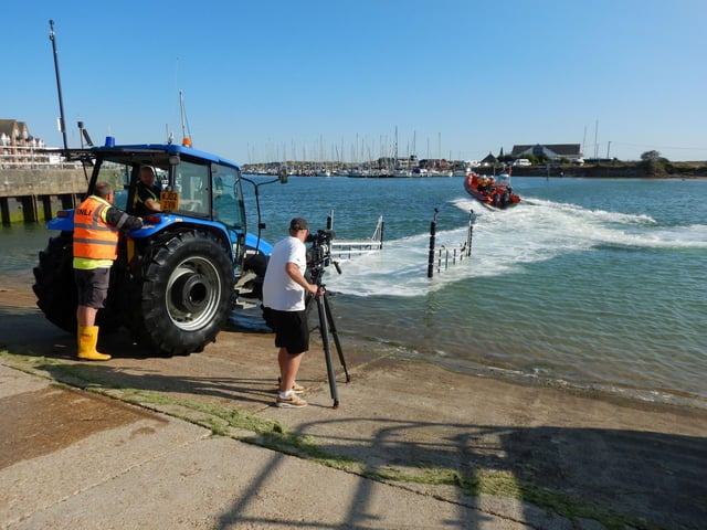 Littlehampton RNLI will feature in BBC2’s Saving Lives at Sea on Tuesday, September 15, at 8pm. Photo: RNLI/Anthony Fogg