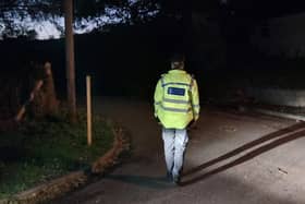 Sussex Police have conducted evening patrols in Rye following reports of anti-social behaviour. Picture: Sussex Police