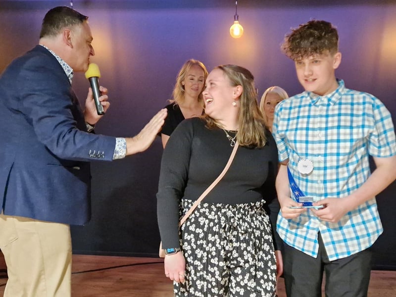 Young Carer of the Year winners brother and sister Amelie and Harrison Citrone