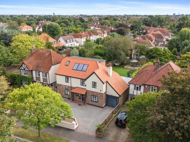 This detached property, which has been comprehensively-extended, has come on the market with Robert Luff & Co priced at £1.2million
