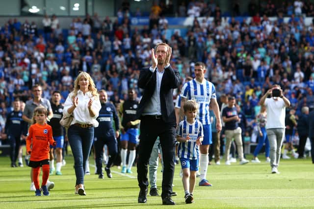 After a record-breaking Premier League campaign last time out, with a highest-ever finish and record points tally in the top-flight, Graham Potter’s Brighton look in good shape for another season of success. Picture by Charlie Crowhurst/Getty Images