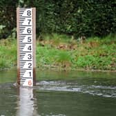 Flooding at East Lavant, West Sussex.