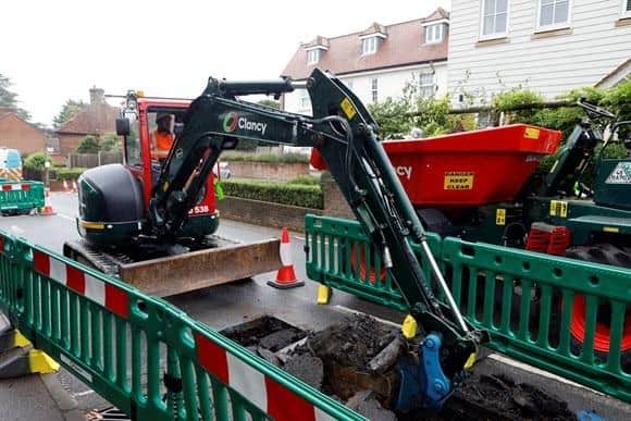 Water main to be replaced in £280,000 investment. Photo: South East Water
