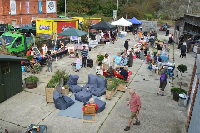Artisan Fair and Market at The Compound, Bexhill Road, St Leonards on September 30 2023.