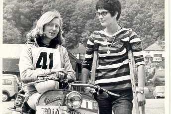 Iain Wilkins is asking for help identifying people in footage of the Mid Sussex Vespa Club in the 1960s after his friend Pam Cadey passed away