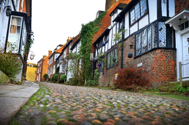 The author of a new fantasy book about a boy with magical powers said that Mermaid Street in Rye served as the main inspiration for the setting.