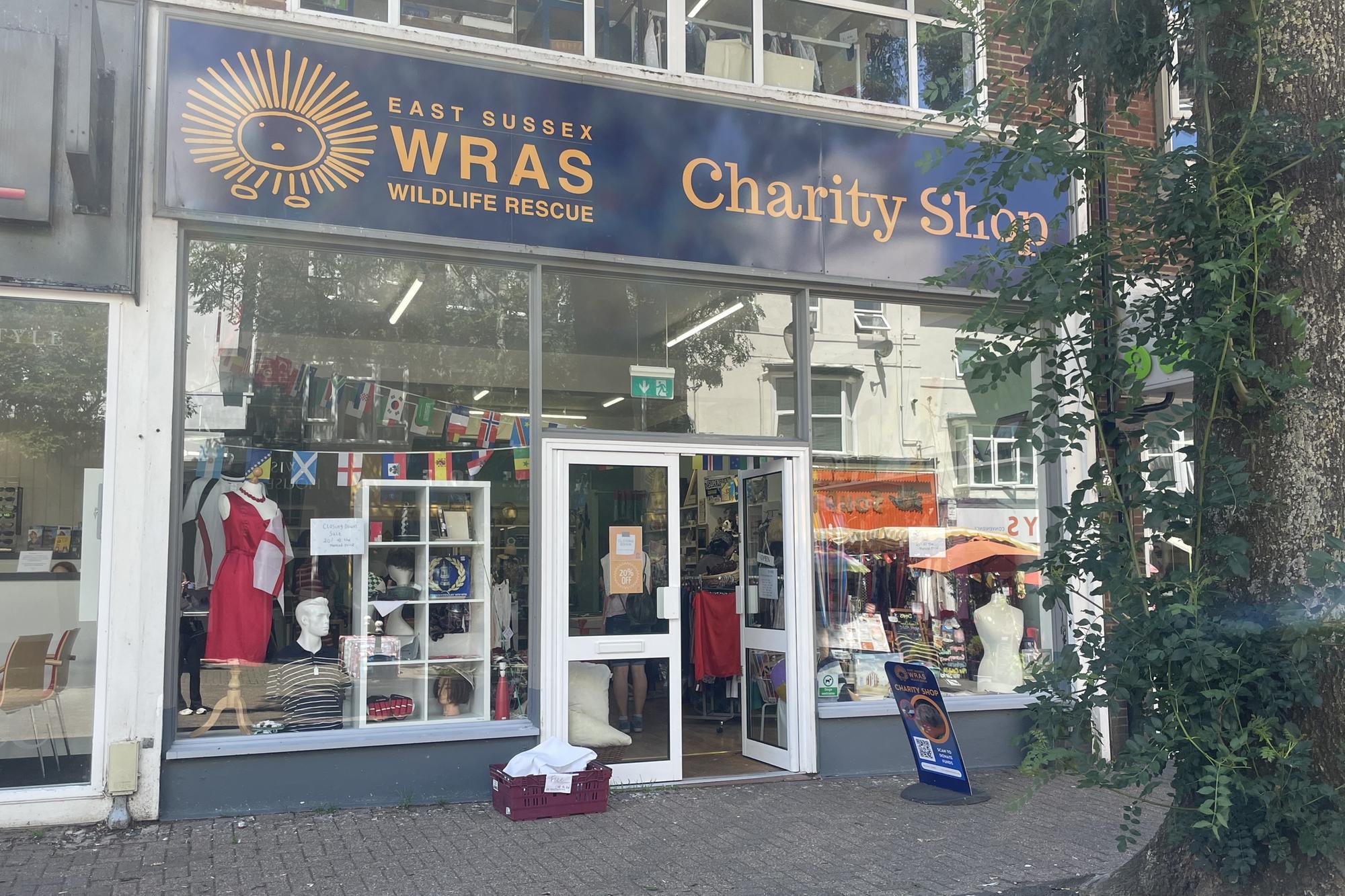 Eastbourne high-street charity shop to close