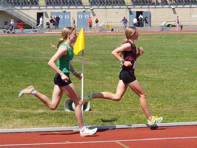 Evie Lennard - 5th in the 1500m