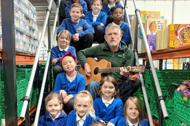 A new song, written by and for Eastbourne Foodbank, has struck a chord with primary schools across the town. Picture: Eastbourne Foodbank