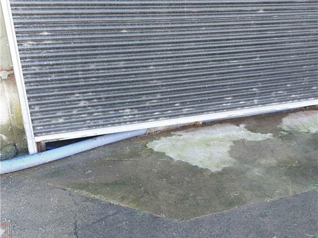 Images provided by Southern Water show the result of a clean-up operation after a sewage spill in Albion Street, Southwick
