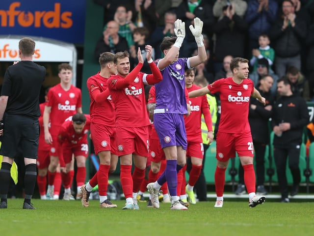 Action from Worthing's National South win at Yeovil