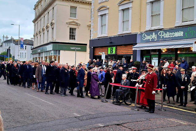 In Pictures: Remembrance Day parade in Eastbourne`