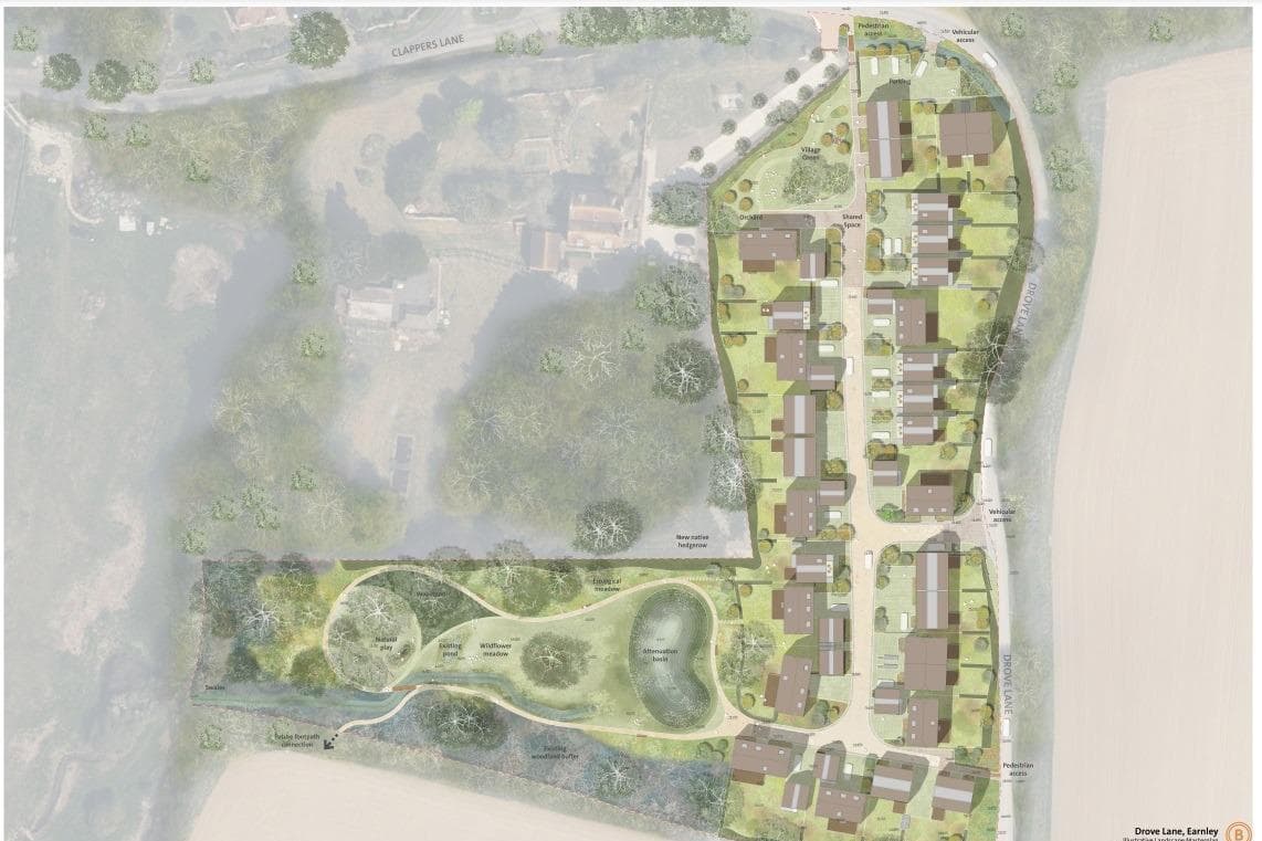 Earnley Work starts to build 30 new homes in Earnley