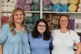 From left to right- Amanda, Ruth and Becky from Cecelia's Crafts | Cecelia's Crafts