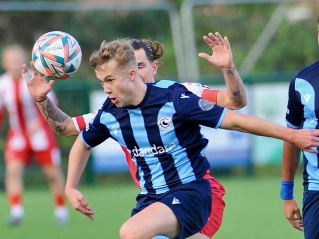 Steyning Town v Crowborough Athletic in the SCFL premier