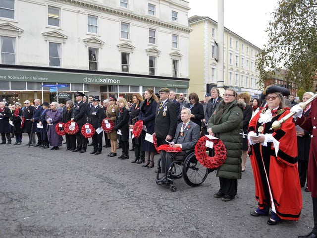 Eastbourne Remembrance Sunday Service (Photo by Jon Rigby)