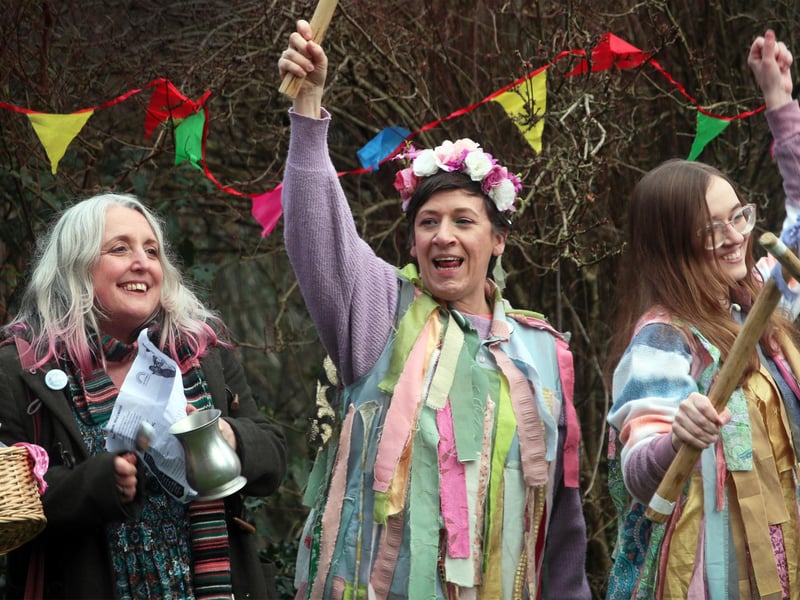 Wassail at Gensing Gardens on January 31 2026. Photo by Roberts Photographic.