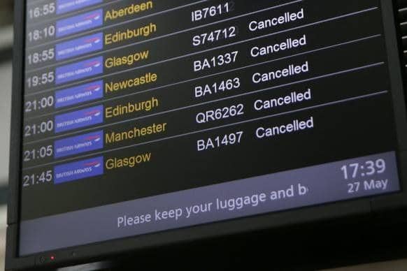 The Government has today (Tuesday, June 21) laid regulations before Parliament that will help airlines prevent last minute flight cancellations during the summer peak. Picture by DANIEL LEAL/AFP via Getty Images