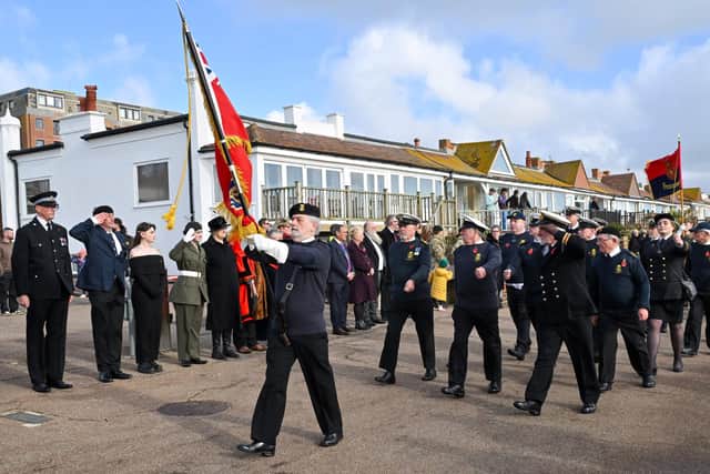 Remembrance Sunday 2025 in Bexhill. Photo by Lee Floyd: https://www.leefloyd.co.uk/