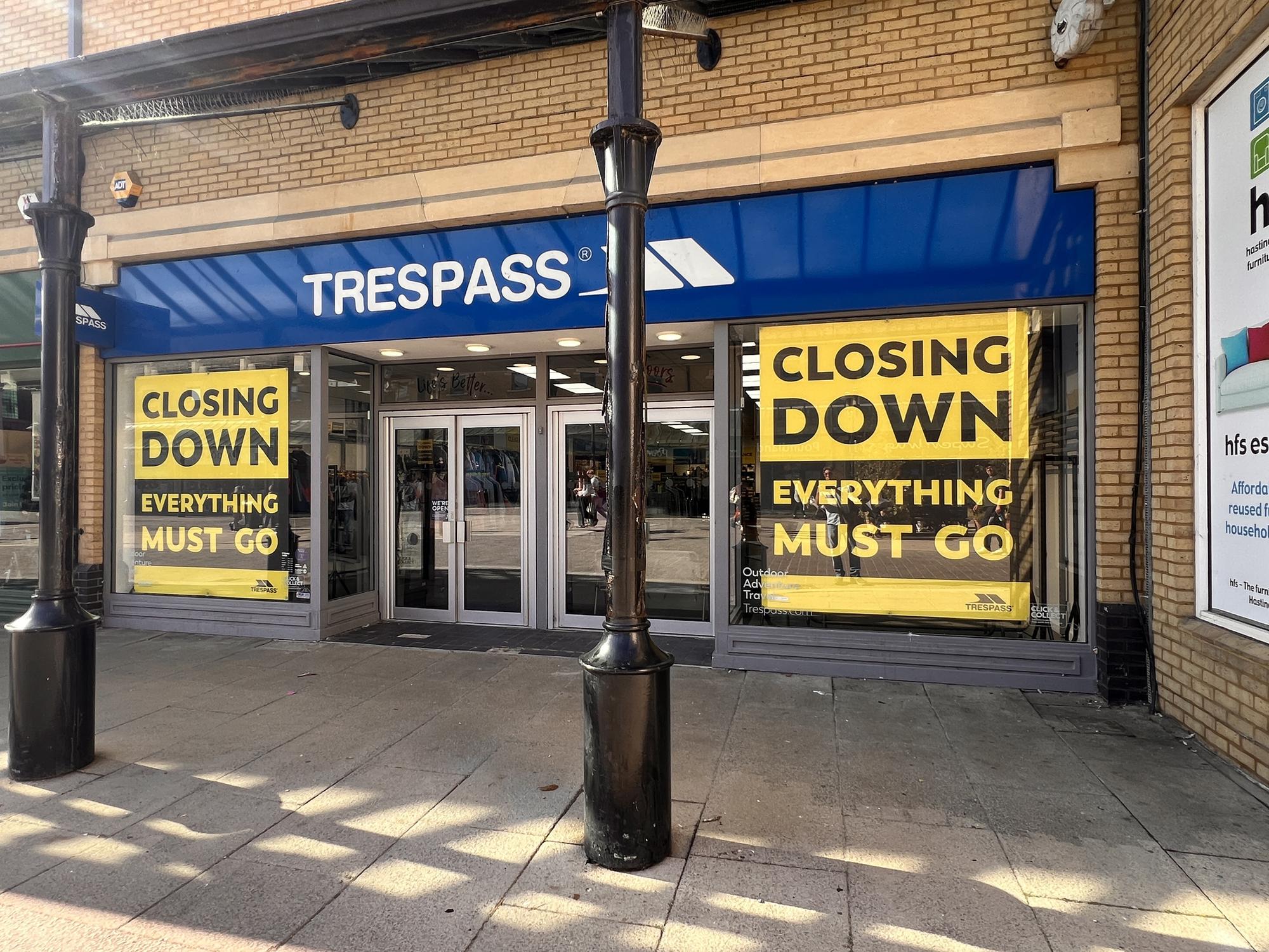 Major retailer announces closure of Hastings store