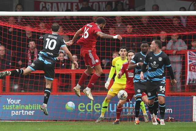 Natalie Mayhew of Butterfly Football was at the Broadfield Stadium as Crawley Town beat Forest Green Rovers 2-0 thanks to goals from Danilo Orsi and Klaidi Lolos