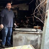 Maximum Diner owner Mustafa Gurol said he is devastated after a fire tore through his business on Uckfield High Street.