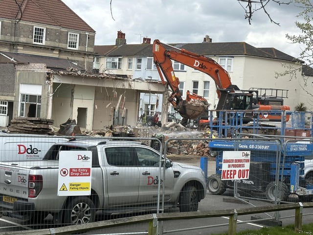 Once the demolition is done work will start on a 116 bedroom Premier Inn Hotel.