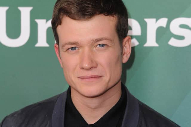 PASADENA, CA - JANUARY 14:  Ed Speleers arrives at the 2016 Winter TCA Tour - NBCUniversal Press Tour Day 2 at Langham Hotel on January 14, 2016 in Pasadena, California.  (Photo by Angela Weiss/Getty Images)