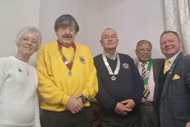Lions 2nd VD Governor,  Zone Chair,  Hastings President and Hastings Vice Presidents