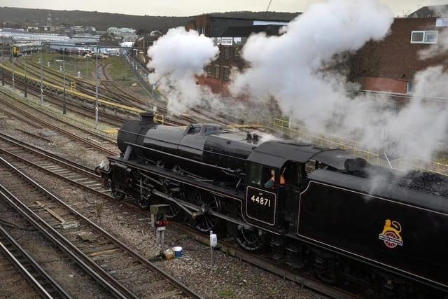 The Christmas Sussex Belle visited Eastbourne and Hampden Park last year on Thursday, November 24.