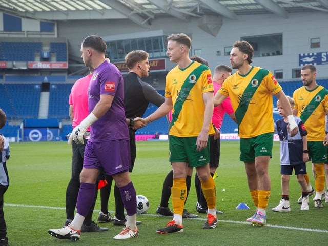 Horsham FC are champions of Sussex again after their last-gasp Sussex Transport Senior Cup final win over Littlehampton Town.