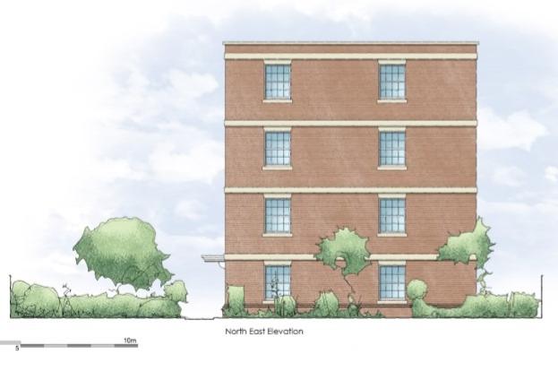North east elevations - illustrative use only