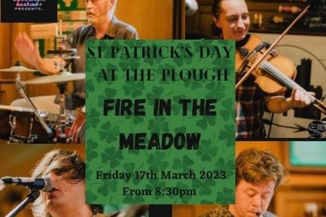 Live music at The Plough, Priory Road.