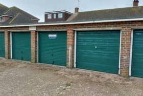 Plans have been submitted to demolish numerous garages in Eastbourne and convert them into houses. Picture: lockupgarages.co.uk