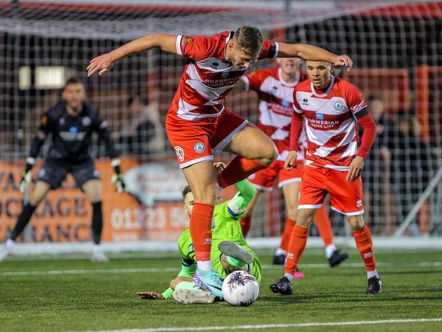 Eastbourne Borough got a vital 3-1 win against Braintree Town at Priory Lane on Saturday. Photographer Lydia Redman was there to catch the action.