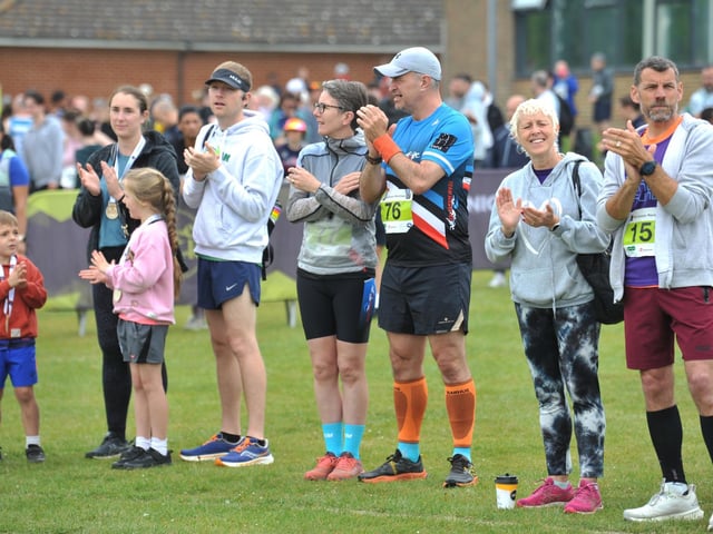 Burgess Hill 10k section of the May bank holiday weekend Mid Sussex Marathon.
Event - Burgess Hill Mid Sussex Mile.
HR26050501. Pic Hollie R/Iconic Media Group : Burgess Hill races at the 2026 Mid Sussex Marathon