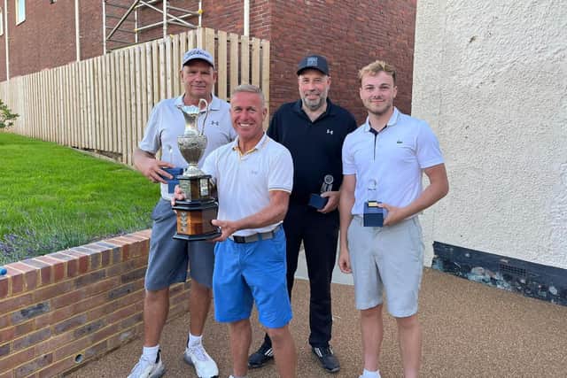 Winners were once again Steve Farrell, Darren Souter, Dean Coombes and Tom Smith
