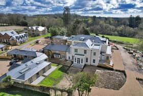 A former West Sussex manor house and estate have been transformed into new homes - now on the market via estate agents Savills