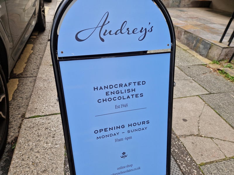 Audrey's in Hove is the oldest chocolatier in Sussex