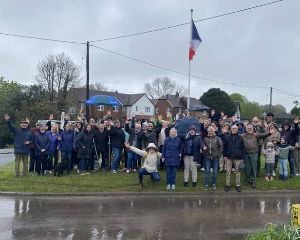 Horsted Keynes welcomed its French ‘twins’ from the village of Cahagnes in Normandy from Thursday to Sunday, April 25-28