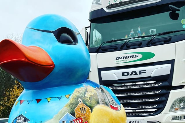 Follow That Duck, arranged by St Michael’s Hospice to raise awareness of the challenges they face, has been ongoing in the region since June 24.