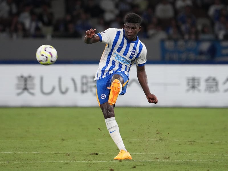 A lovely pass by Baleba led to the third goal. He is starting to show more confidence in a Brighton shirt and he could be set for a big season