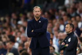 Graham Potter has steered Brighton to an impressive start in the Premier League but missed striker Danny Welbeck in the defeat at Fulham
