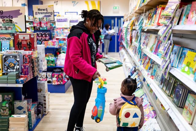 The shop, which sells gifts, arts, crafts, toys, books and stationery, opened a new store within West Durrington Tesco Extra. Photo: The Works / Piranha Photography