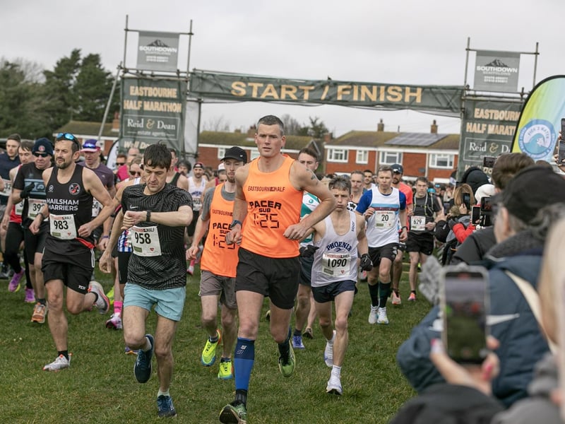 Steve Farley's pictures from the Eastbourne Half Marathon